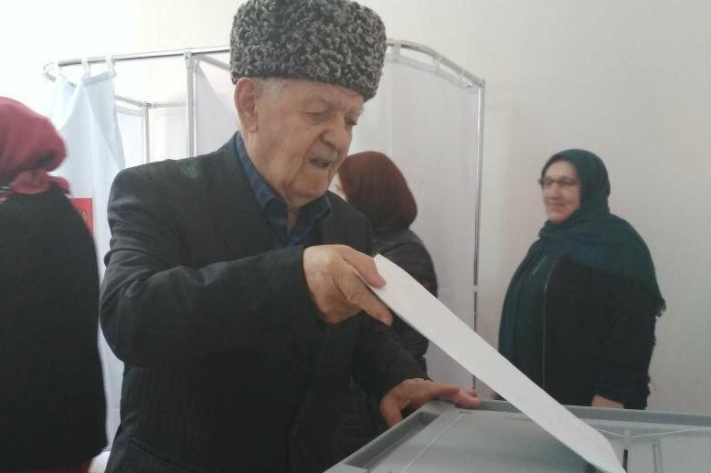 Долгожители Карабудахкентского района самые активные на выборах