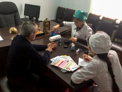 В администрации Карабудахкентского района прошла акция «Победим диабет вместе»