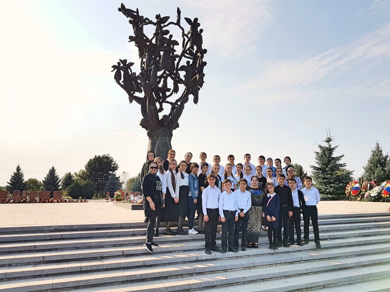 Школьники селения Карабудахкент посетили "Город ангелов".