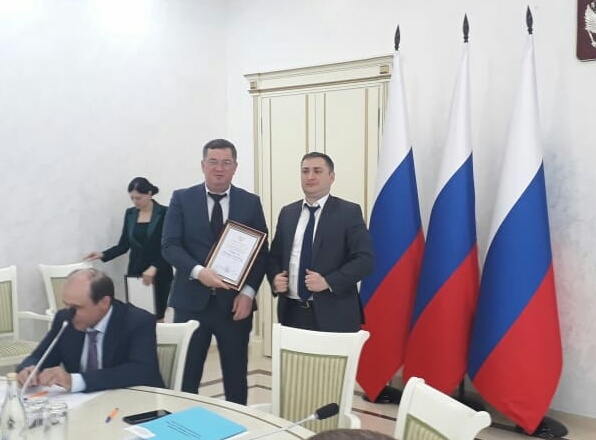 Главе Карабудахкентского района объявлена Благодарность Главы республики