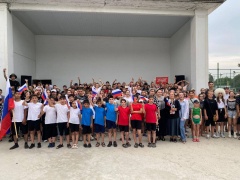 12 июня в спортивно-оздоровительном лагере "Анжи-мастер" прошел праздник "День России"