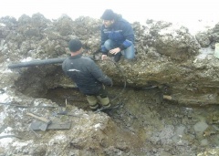 В селе Доргели Карабудахкентского района отремонтировали водопровод 