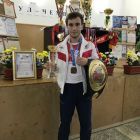 Чествование чемпиона России по боксу