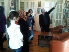 Учащиеся уллубийаульской СОШ посетили дом-музей народного поэта Дагестана Анвара Аджиева