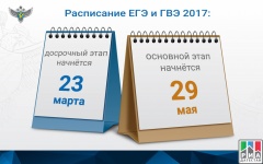 Утверждено расписание ЕГЭ 2017 года
