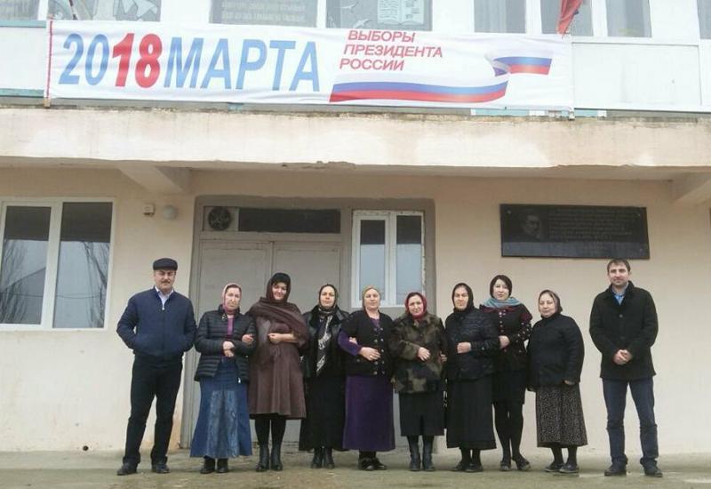 Баннеры к  президентским выборам расклеены во всех поселениях Карабудахкентского района