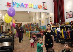 В Карабудахкенте состоялось открытие детского развлекательного клуба «Буратино»
