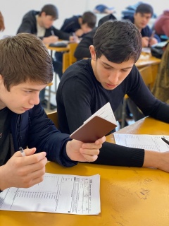 В Губденской школе прошёл пробный ОГЭ по русскому языку