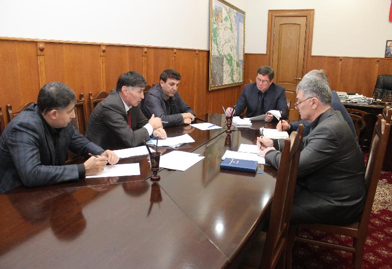 Глава Карабудахкентского района встретился с представителями Северо-Кавказской железной дороги в регионе