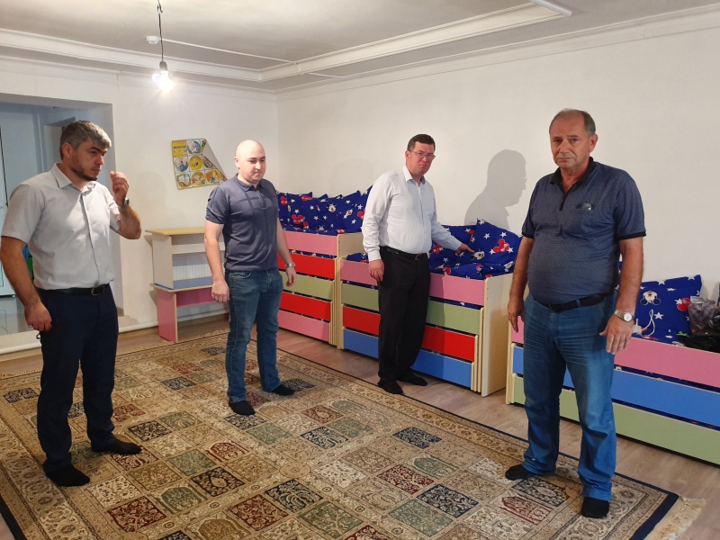 В Карабудахкентском районе откроют  два новых  детских сада