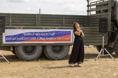 Для участников военных учений «Кавказ-2016» в Карабудахкентском районе провели концерт