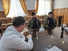 Глава Карабудахкентского района встретился с мобилизованными 