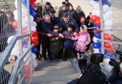 Для жителей населенного пункта Ново-Параул Карабудахкентского района открыли новый надземный пешеходный переход