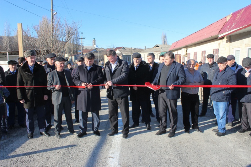 Торжественное открытие моста состоялось накануне Нового года  в селении Губден.