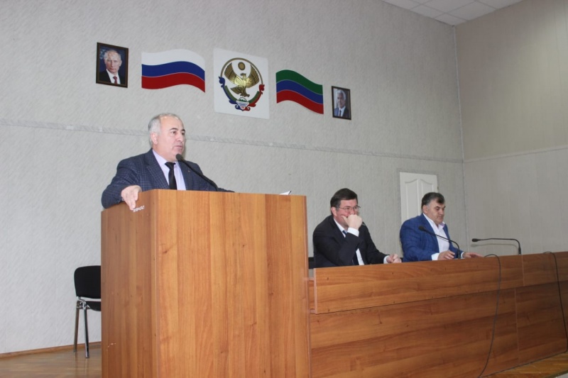 22-ая очередная  сессия Собрания депутатов МР «Карабудахкентский район» третьего созыва состоялась в Карабудахкентском районе 