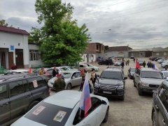 Участников автопробега тепло принял Карабудахкентский район 