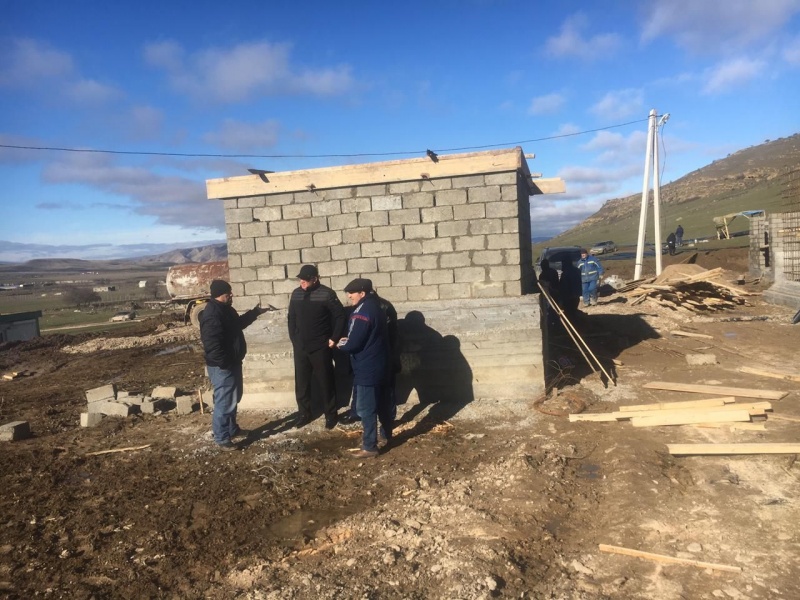 Глава Карабудахкентского района проинспектировал ход реализации федеральной программы в селе Гурбуки
