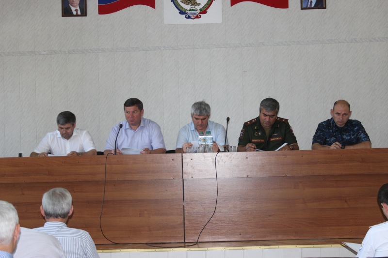 Расширенное заседание антитеррористической комиссии Карабудахкентского района состоялось в Карабудахкенте