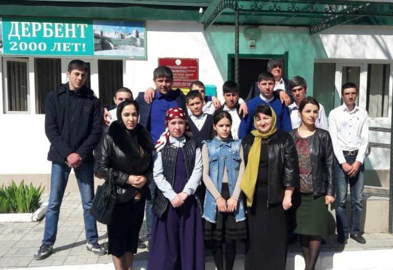 Воспитанники школы-интернат посетили КЦСОН Карабудахкентского района