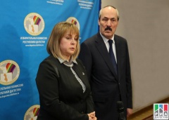 Элла Памфилова и Рамазан Абдулатипов ответили на вопросы журналистов