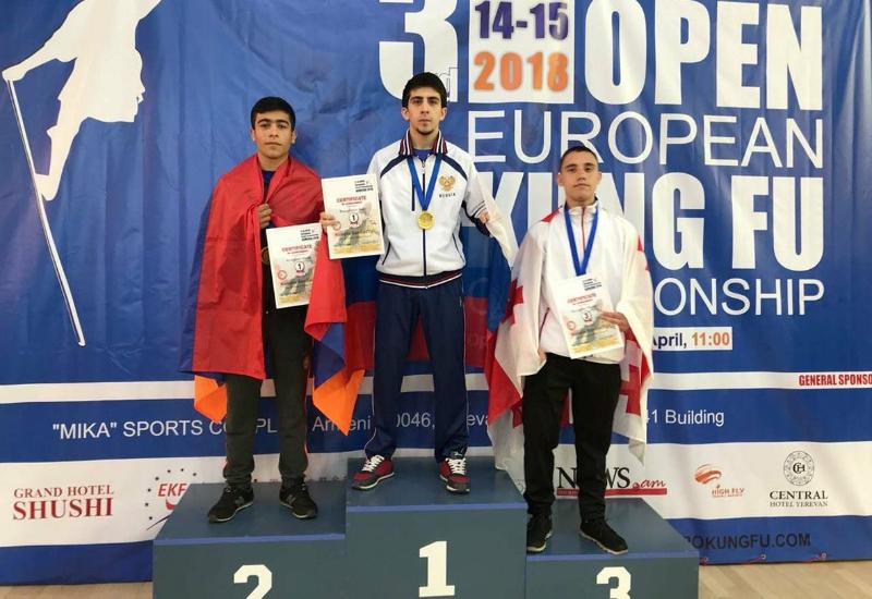Басир Магомедов - чемпион Европы по кунг-фу среди юношей!