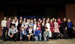 Юные таланты  Карабудахкентского района участвовала на отборочном этапе WORLD FOLK VISION.