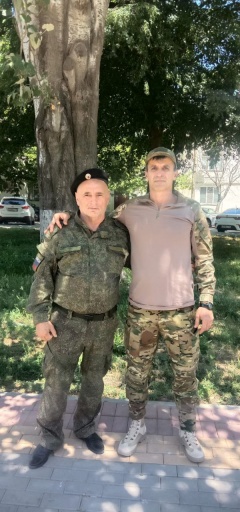 Айнутдин Максутов - в составе батальона "Каспий"